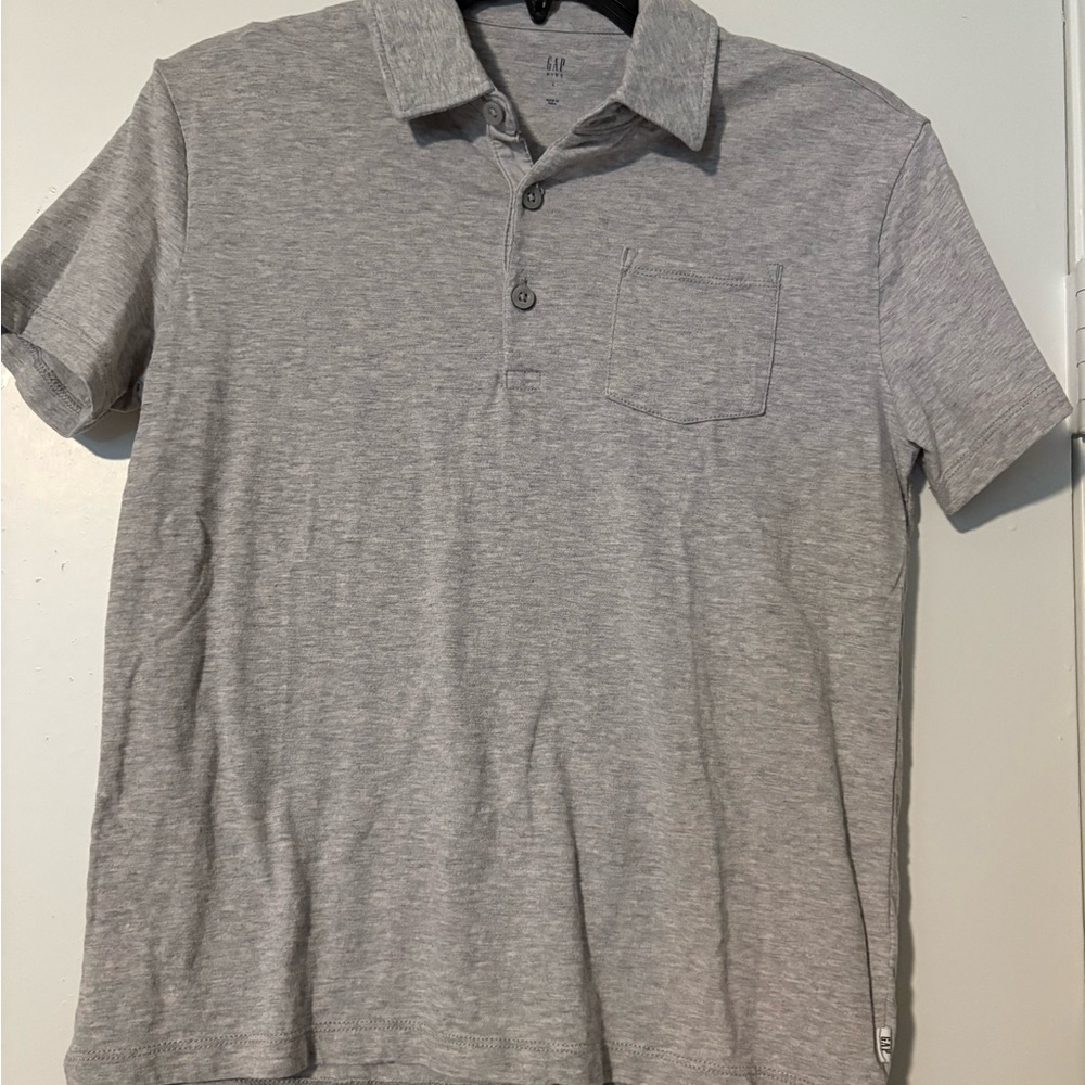 GAP Kid’s Gray Polo Shirt Size L